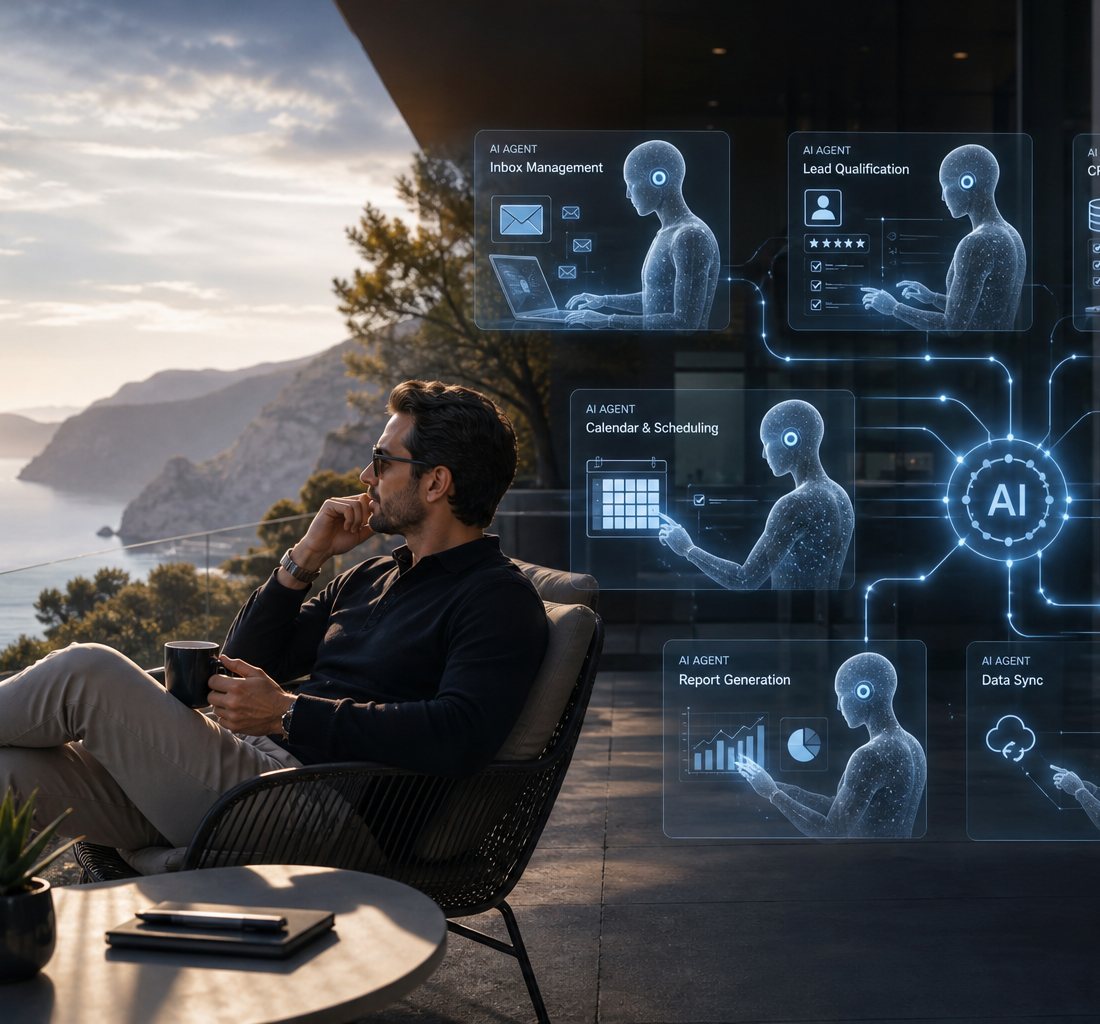 AI agents handling company processes